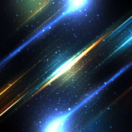 abstract lights backgroundの写真素材