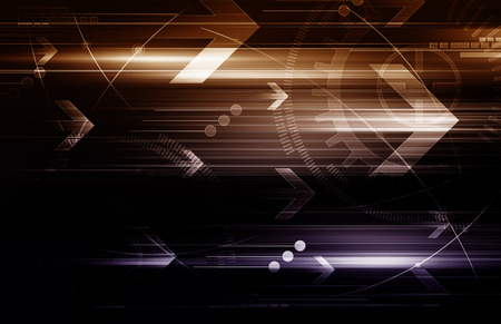 Abstract Arrowsの写真素材