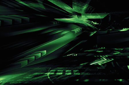 Digital  background image with technologyの写真素材