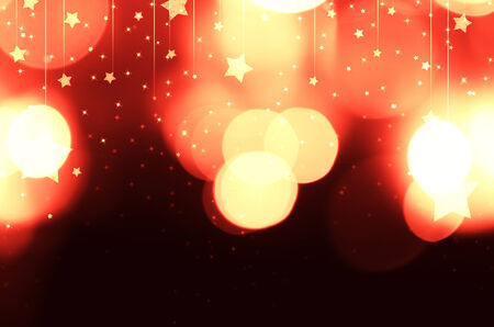 Winter christmas background with snowflakesの写真素材