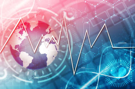 Abstract  medical background