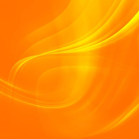 Red and yellow background of abstract warm curvesの写真素材
