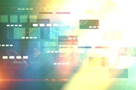 Technology Abstractの写真素材