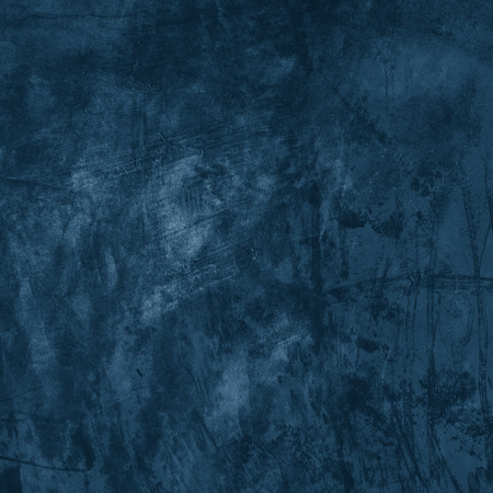 Grunge blue wall background or textureの写真素材