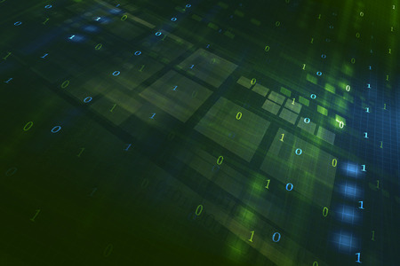 Digital Abstract technology backgroundの写真素材