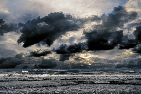 Ocean storm
