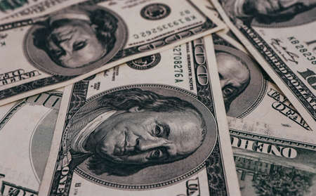 American dollar backdrop, business concept.の写真素材