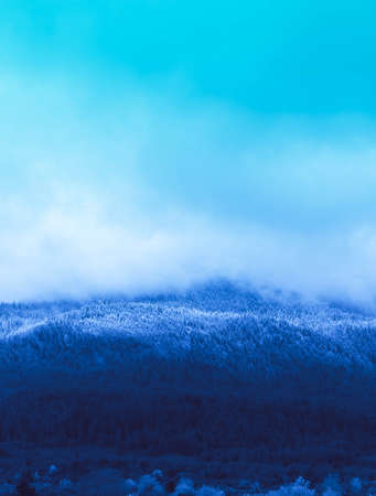 Cloudy evening in Mountains Pirin, Bulgaria.の写真素材