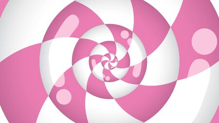 Pink sunshine colorful vector background. Abstract sunburst design wallpaper for template banner business social media advertising. cartoon backdrop. sweet candyのイラスト素材
