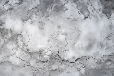 Texture of gray concrete wall with cracks. Abstract background for design.の素材