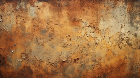 Grunge background texture for web site or mobile devices. Old rusty metal surface.の素材