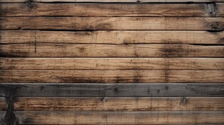 Old wood texture. Abstract background, empty template. Wooden wall.の素材