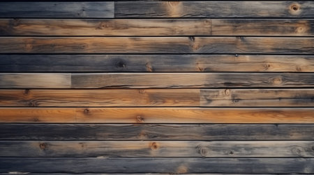 Wooden wall texture background. Old wooden planks wall background.の素材