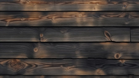 Wooden fence. Wooden background. Wood texture. Wooden background.の素材