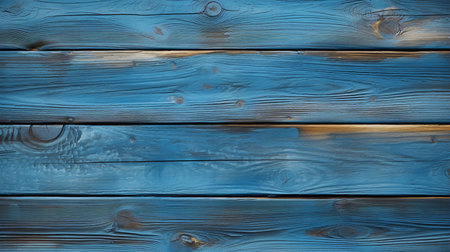 Blue painted wood wall texture. Abstract background and texture for design.の素材