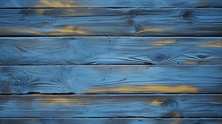 The old blue wood texture with natural patterns. background and texture.の素材