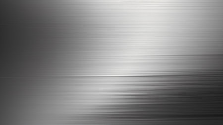 Brushed metal texture. Abstract background for design. Vector illustration.の素材