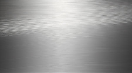 Brushed metal texture. Abstract background for design. Vector illustration.の素材