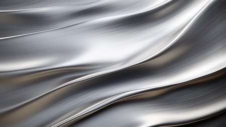 closeup of photo, metal texture background with some smooth lines in itの素材
