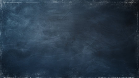 Chalk rubbed out on blackboard background, grunge background textureの素材