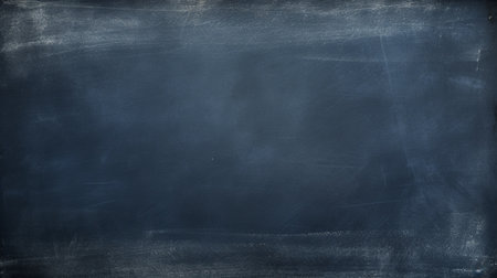 Chalk rubbed out on blackboard or chalkboard as background textureの素材