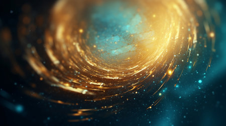 abstract fractal background a computer-generated 2D illustration, textureの素材