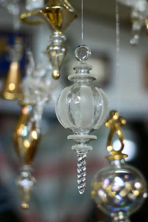 crystal decorationの写真素材