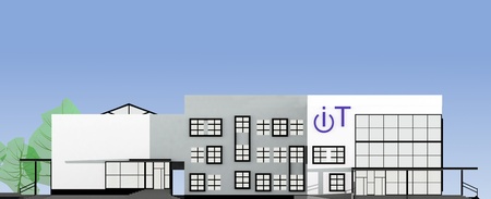 the project of a modern buildingの写真素材