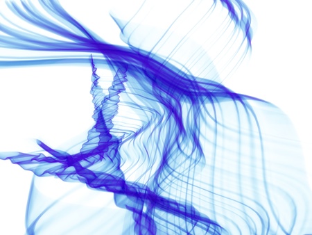 blue wave  backgroundの写真素材