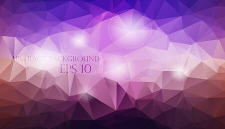 Vector geometric background with gradients lines, different colorsのイラスト素材