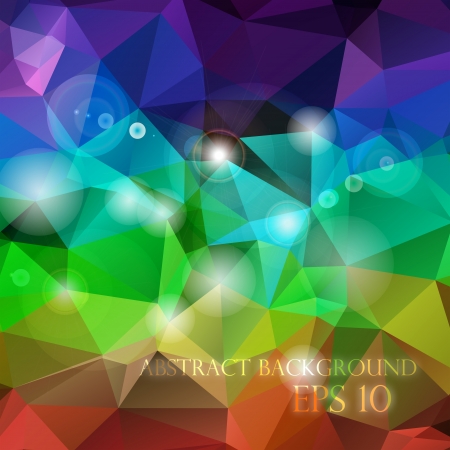 Vector geometric background with gradients lines, different colorsのイラスト素材