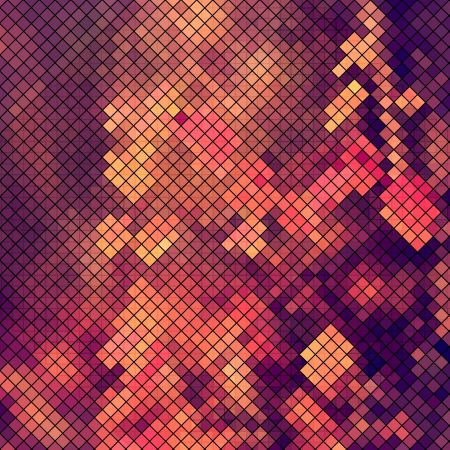 multicolor abstract light disco background square pixel mosaic vector eps 10のイラスト素材