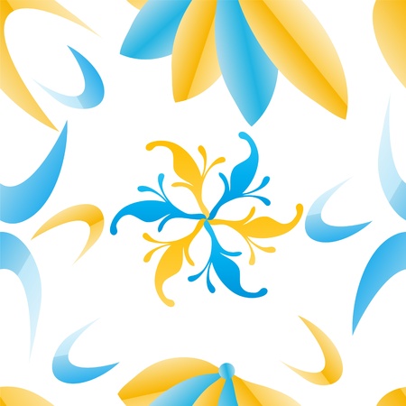 seamless texture with different patterns endlessのイラスト素材