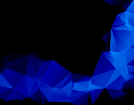 blue geometric abstract  backgroundのイラスト素材