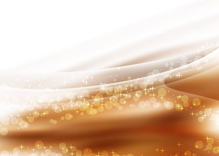 beautiful gold christmas  lines  abstract backgroundのイラスト素材