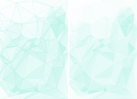 Vector geometric background with gradientsのイラスト素材