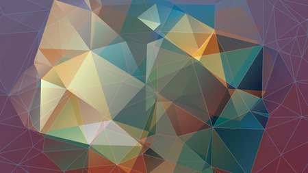Vector geometric background with gradientsのイラスト素材