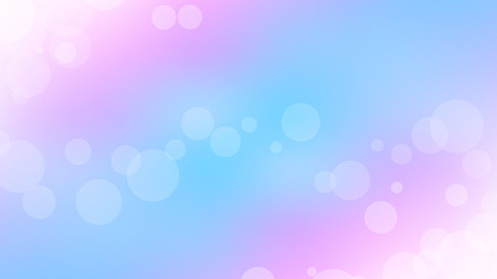 tender pastel bokeh background vector Full HD resolution illustration with space for your textのイラスト素材