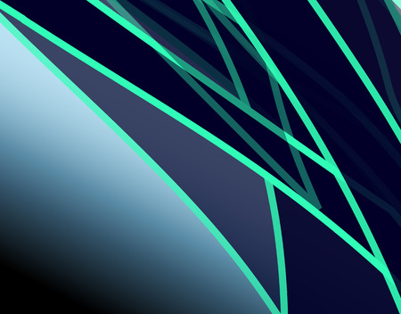 Beautiful Fashion Abstract Background of Colored Stripes Vector Illustrationのイラスト素材