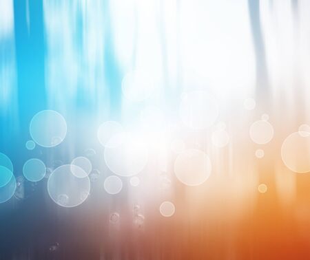 soap bubbles and bokeh photography in soft pastel colours double exposureの写真素材