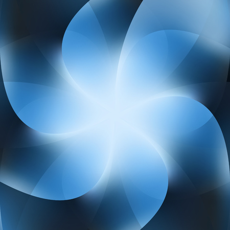 Blue Background Abstract Business Flower Vectorのイラスト素材