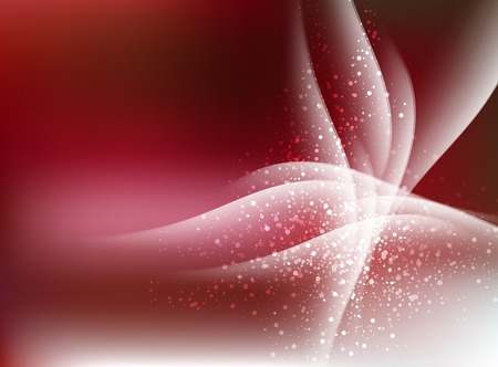Dark red christmas background with snow white wind and blizzard mesh background vectorのイラスト素材