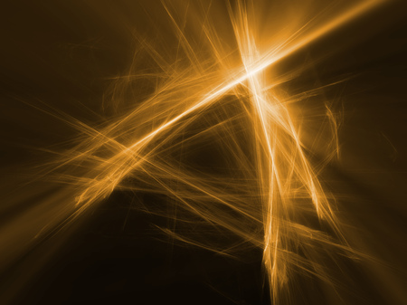 gold retro abstract night light lines party backgroundの写真素材