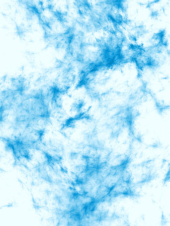 blue pastel sky ragged spots on a white background vertical textureの写真素材