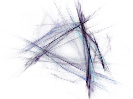 dark sketch the outline of a bright line on white background abstract backgroundの写真素材
