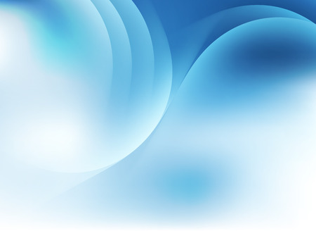 blue sky pastel background with silhouette of light linesのイラスト素材
