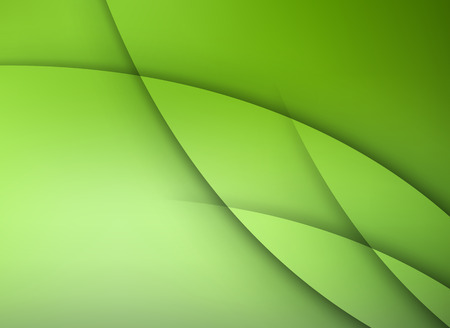 green background wave abstract soft light vector eco leafのイラスト素材