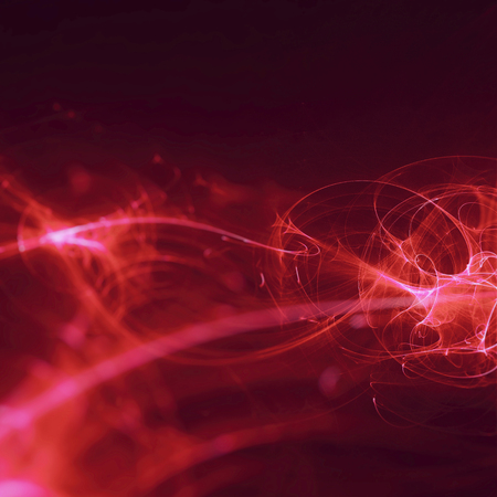 Red blood blurred background abstraction on a black backgroundの写真素材
