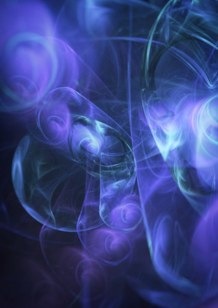 abstract fractal. Fractal art background for creative design. Decoration for wallpaper, desktop, poster, cover booklet. Print for clothes, t-shirt. creative illustration for designの写真素材