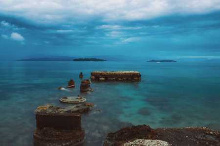 Blue Vesselの写真素材